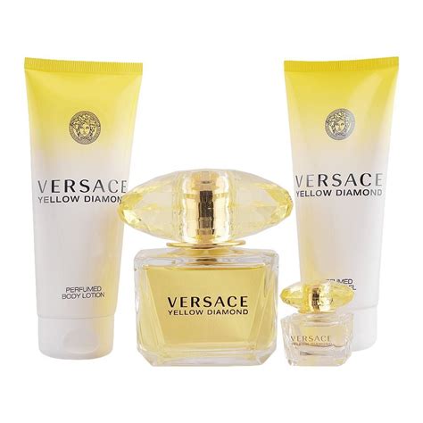 versace yellow diamond gift set dillards|Versace Yellow Diamond body wash.